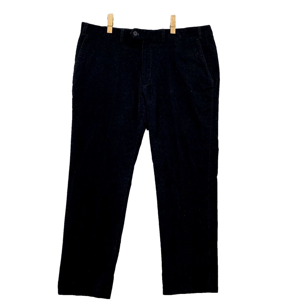 Lauren Ralph Lauren Pants Adult TAG 40x30 ACTUAL 38x28 Black Corduroy Chino Mens